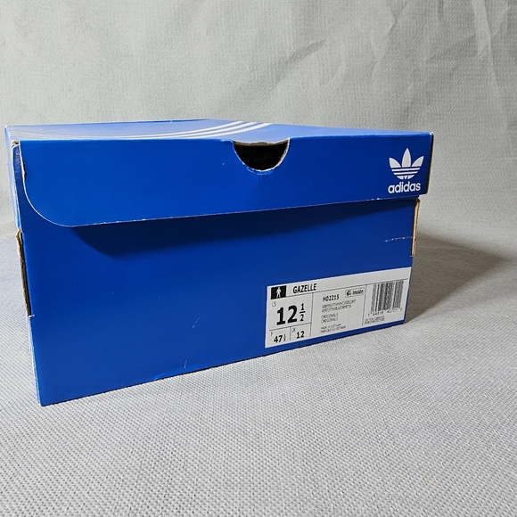 Mens adidas Gazelle Athletic Shoe - Green / White / Core White - Picture 6 of 6